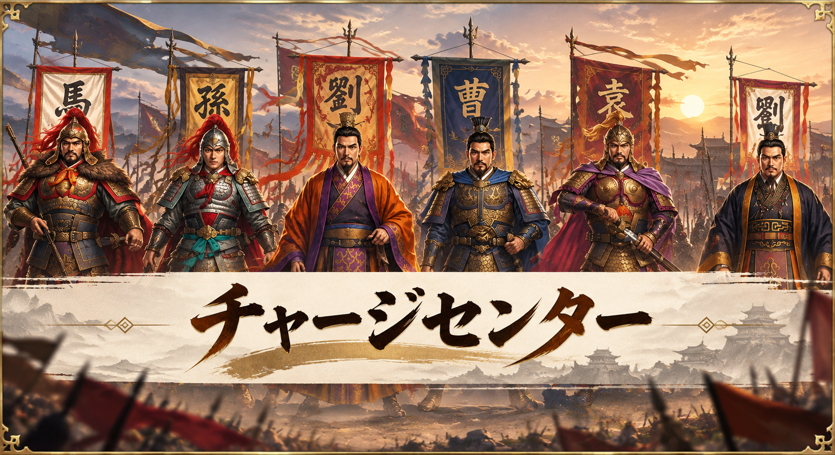 【三国志真戦】チャージセンターとは?公式サイト・課金方法・お得な購入方法を解説